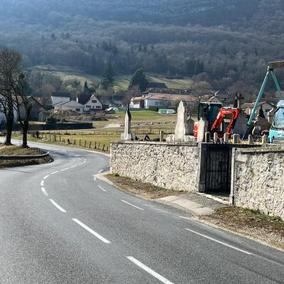 POSE DE CAVEAU PRECASE 